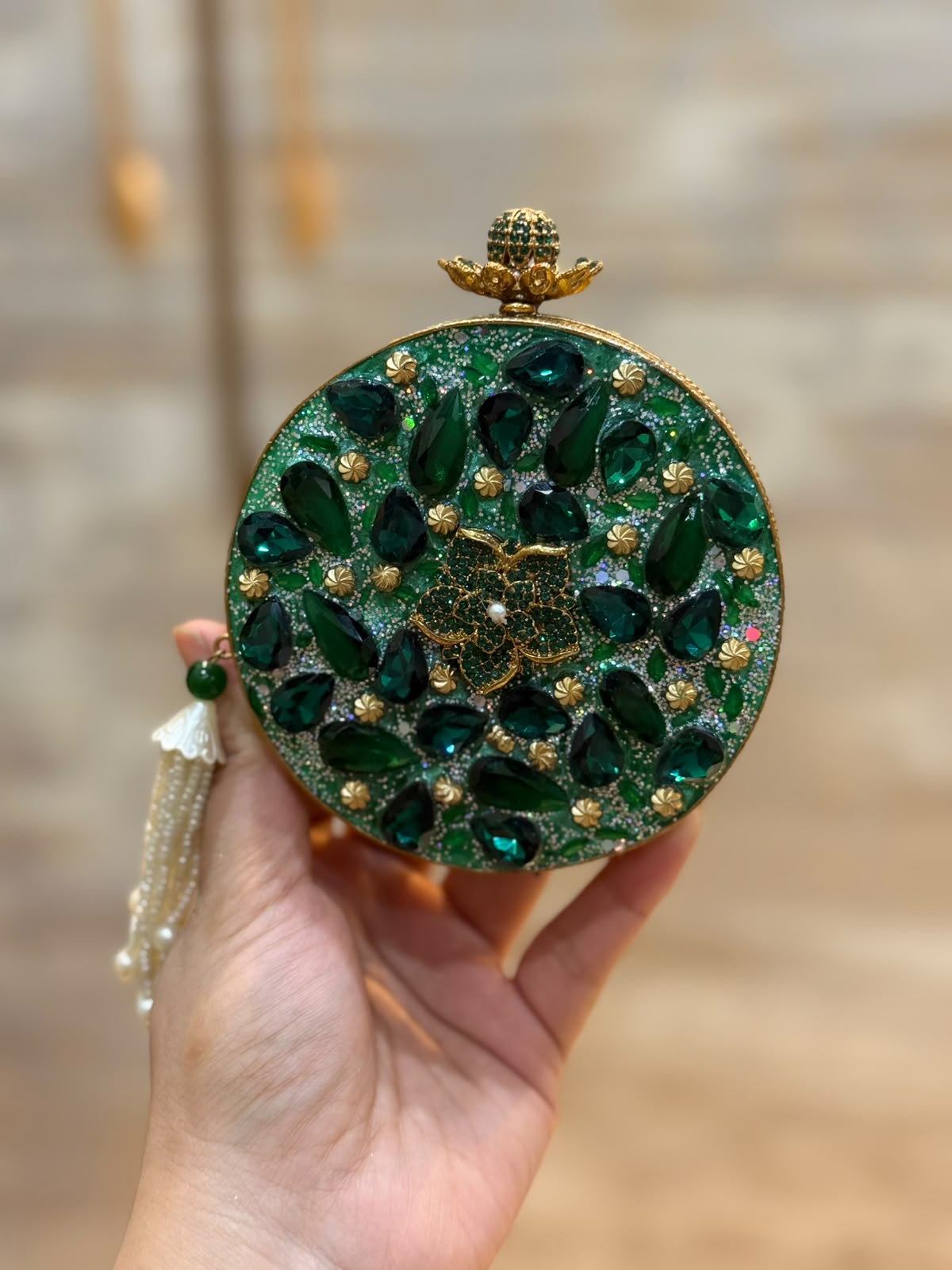 Luxury Kundan Designer Clutch_Wedding Collection_New Arrival 50