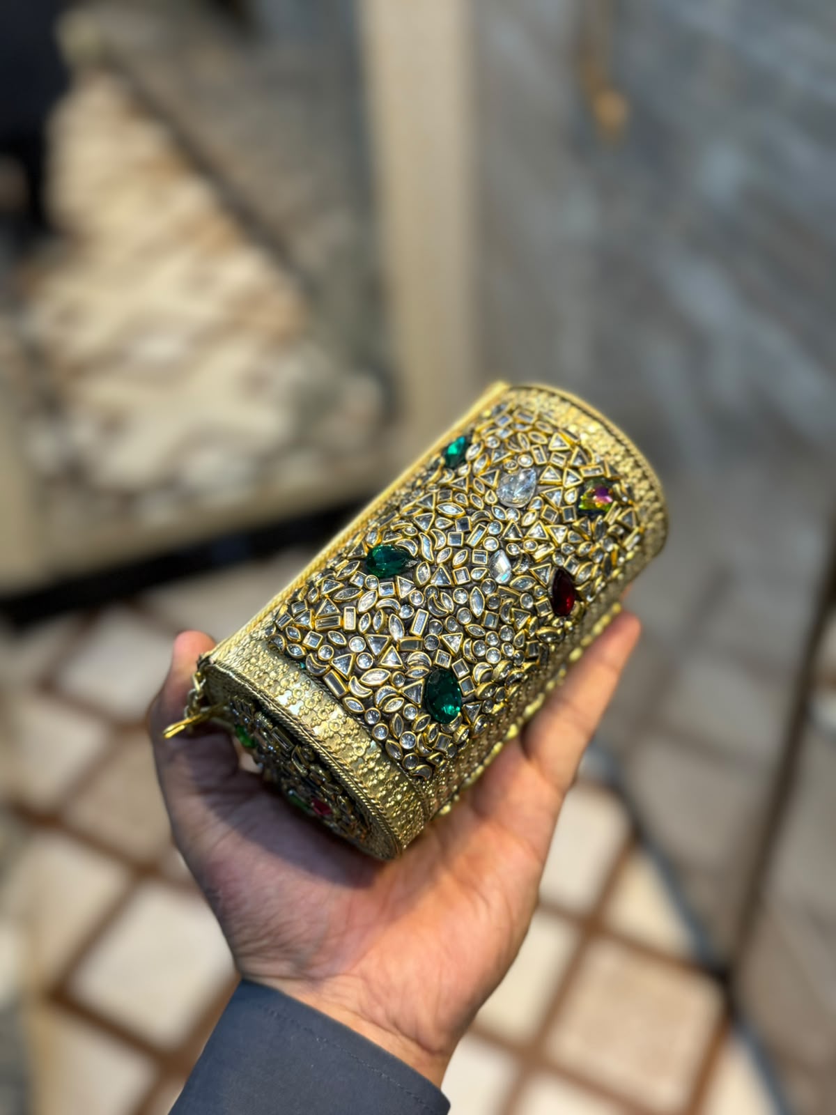Stylish Luxury Stone Work small Dholi_New Arrival 2