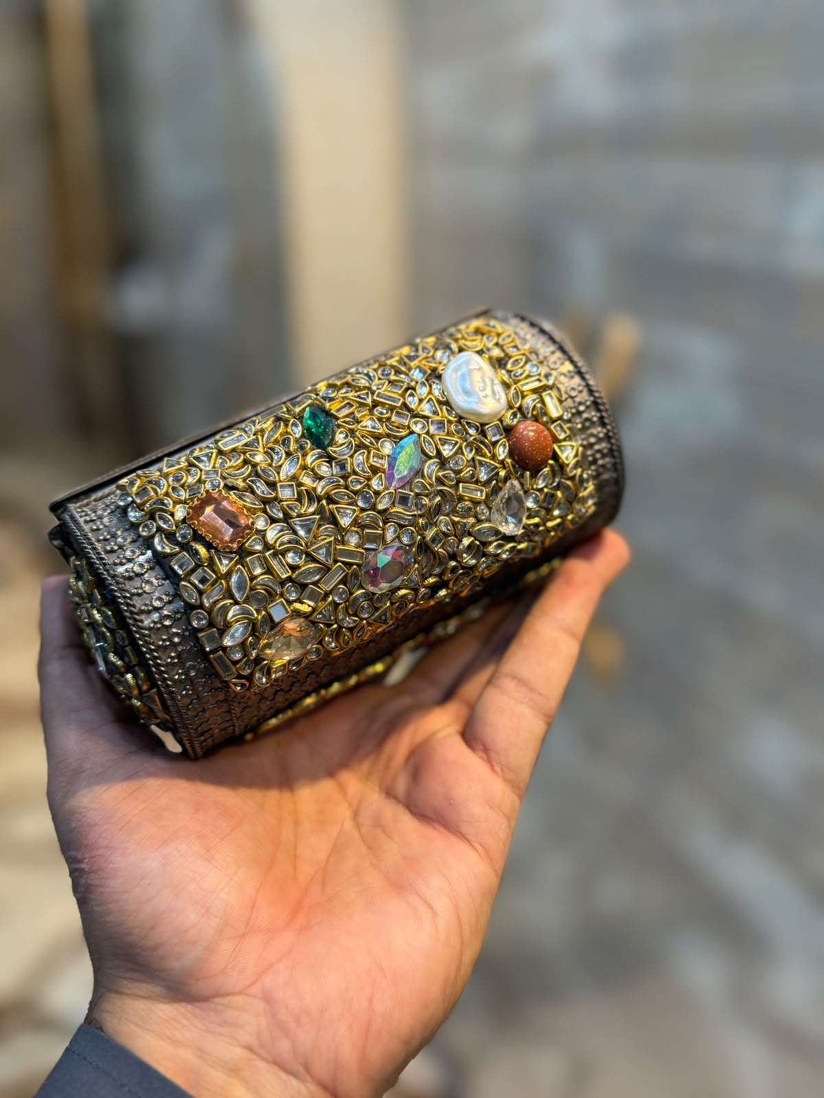 Stylish Luxury Stone Work small Dholi_New Arrival 6