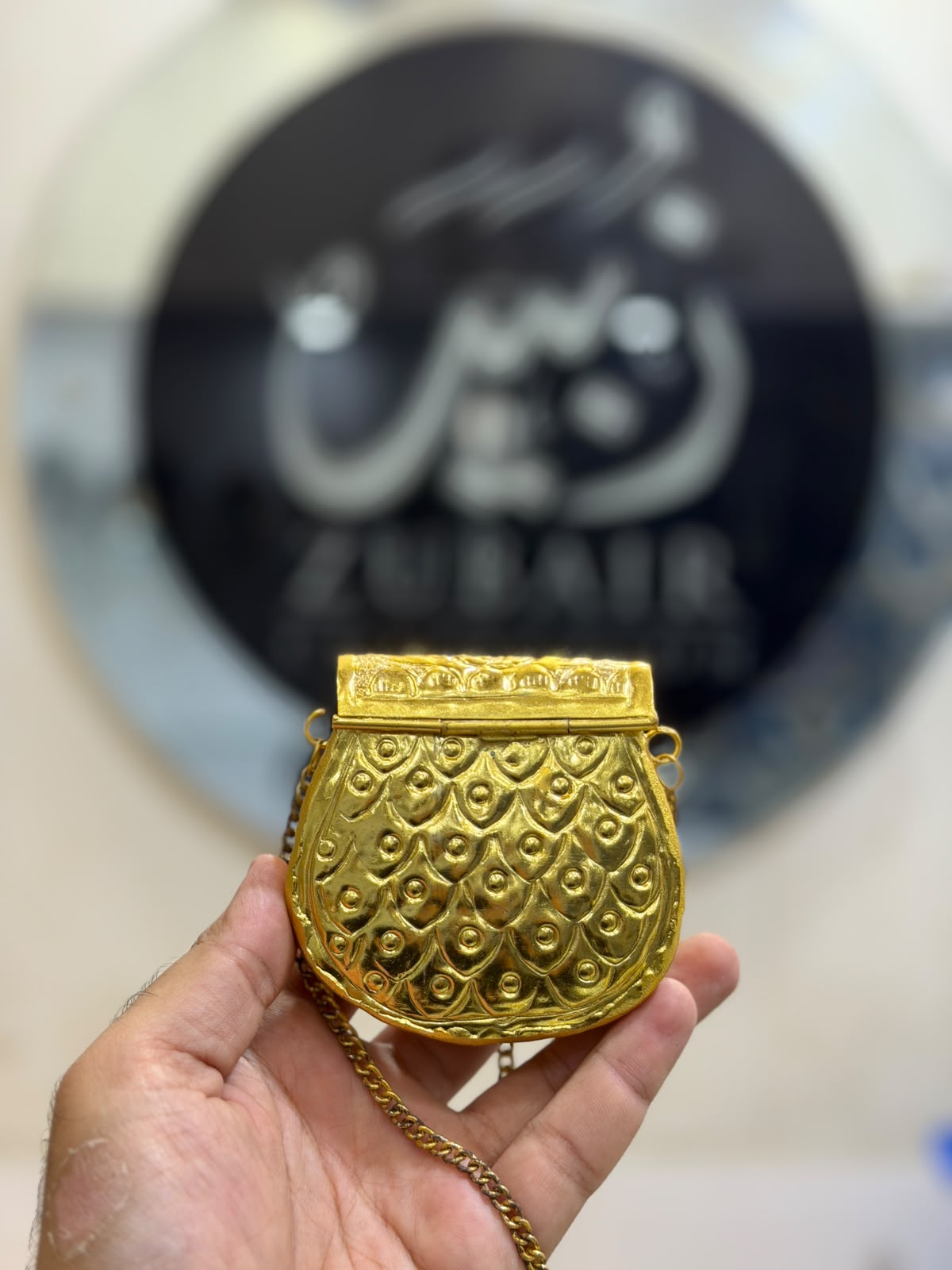 Stylish Luxury Indian Metal Clutch_Small Size_New Arrival