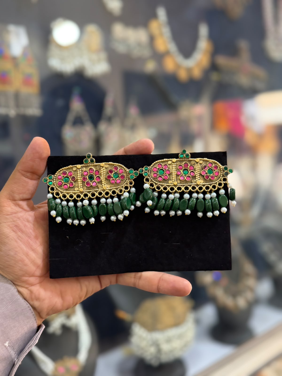 Jasmine Choker Set_Necklace with Earrings_HotSelling