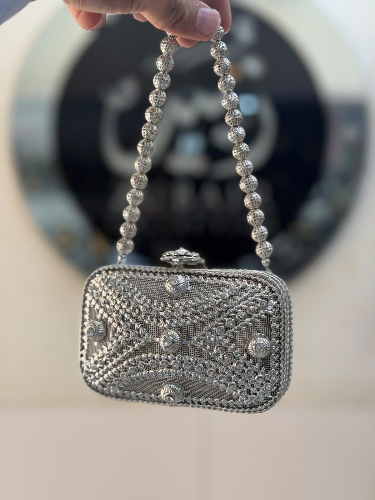 Luxury Siver Heer Collection Clutch_Small Size_Design 21