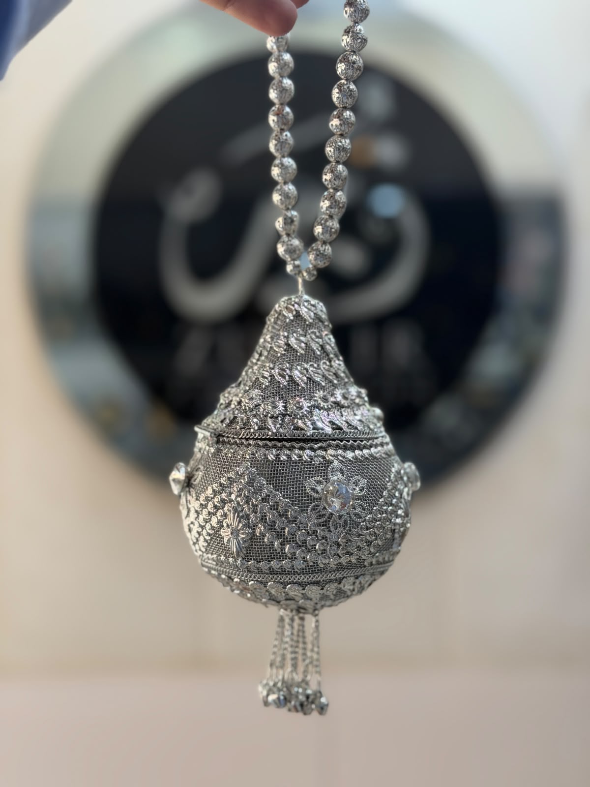 Luxury Siver Heer Collection Clutch_Small Size_Design 25