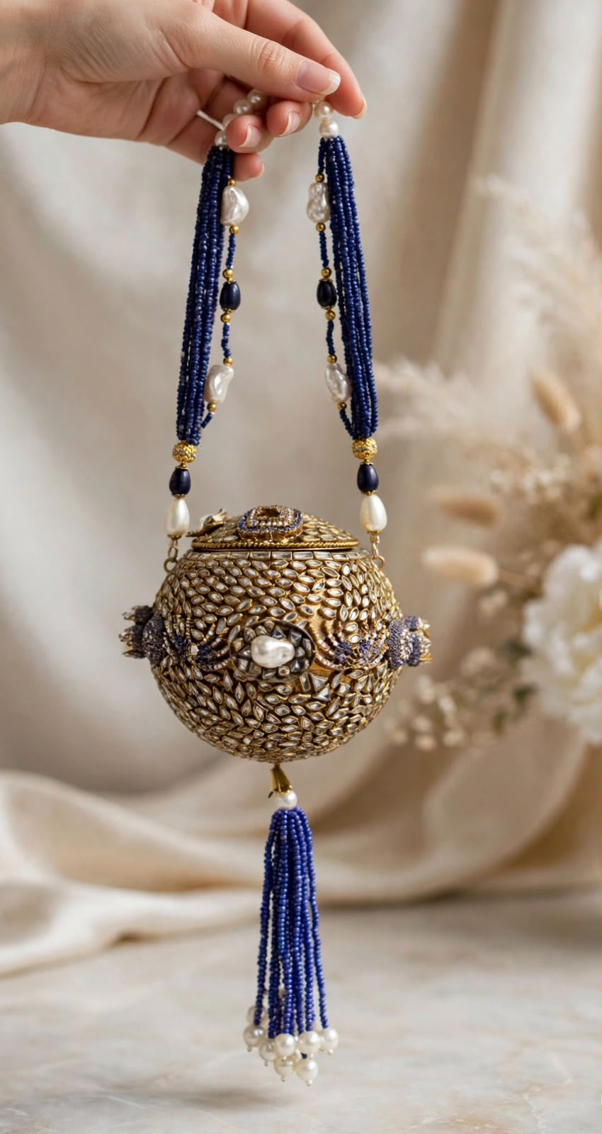 Stylish Kundan Turkish Designer Potli_New Arrival_ Design 8