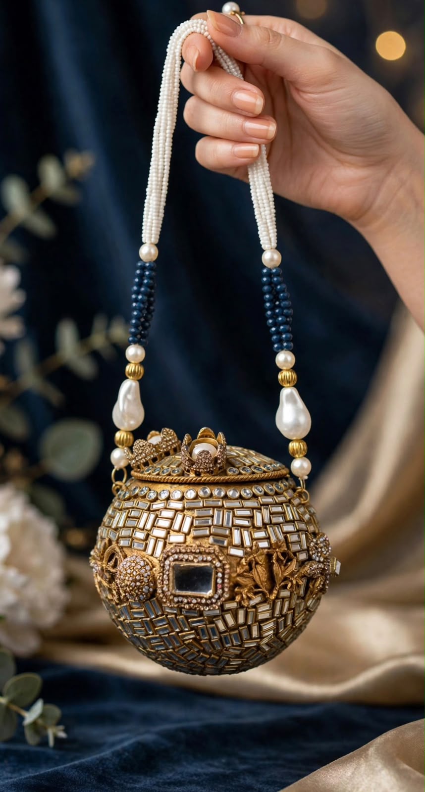 Stylish Kundan Turkish Designer Potli_New Arrival_ Design 10