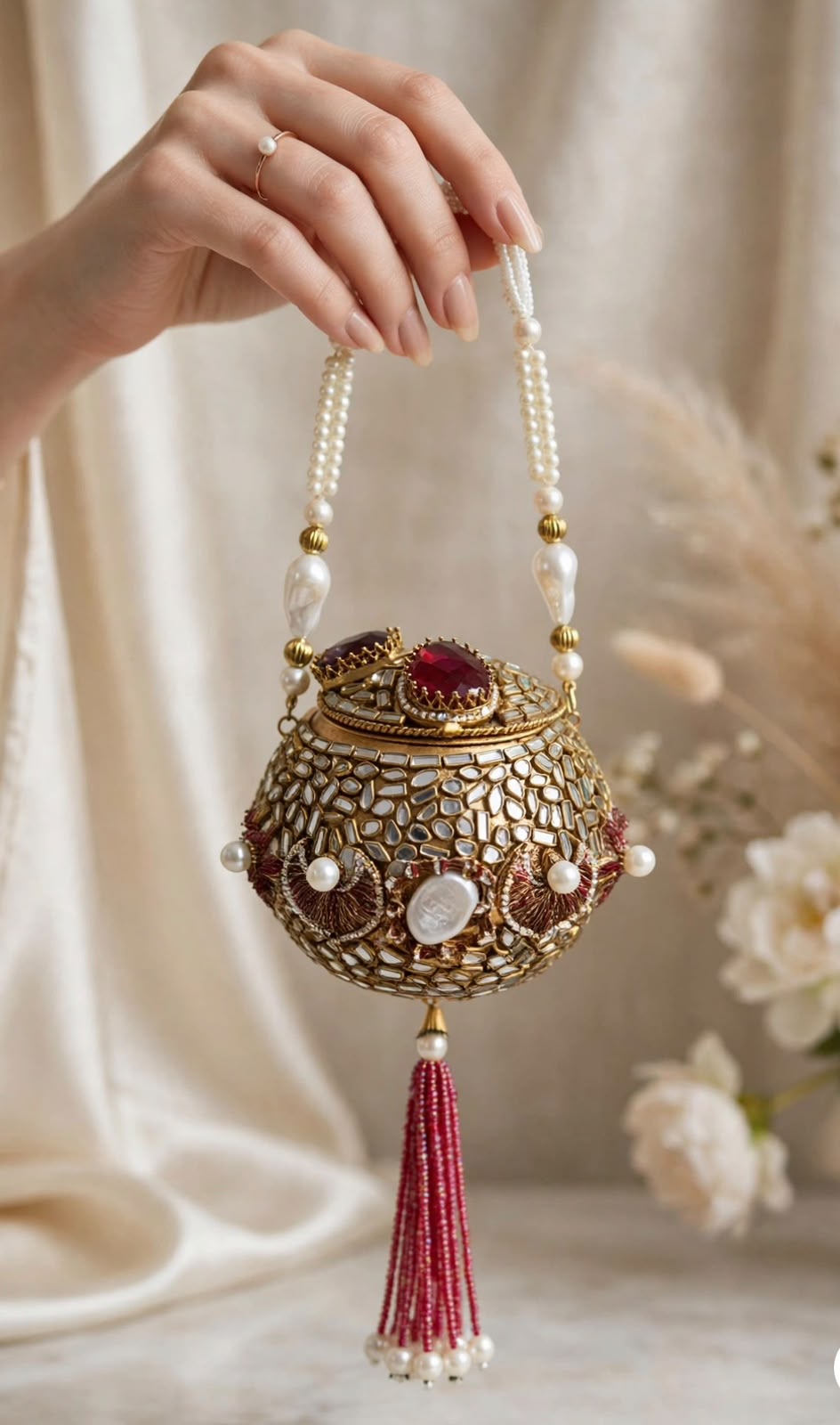 Stylish Kundan Turkish Designer Potli_New Arrival_ Design 11