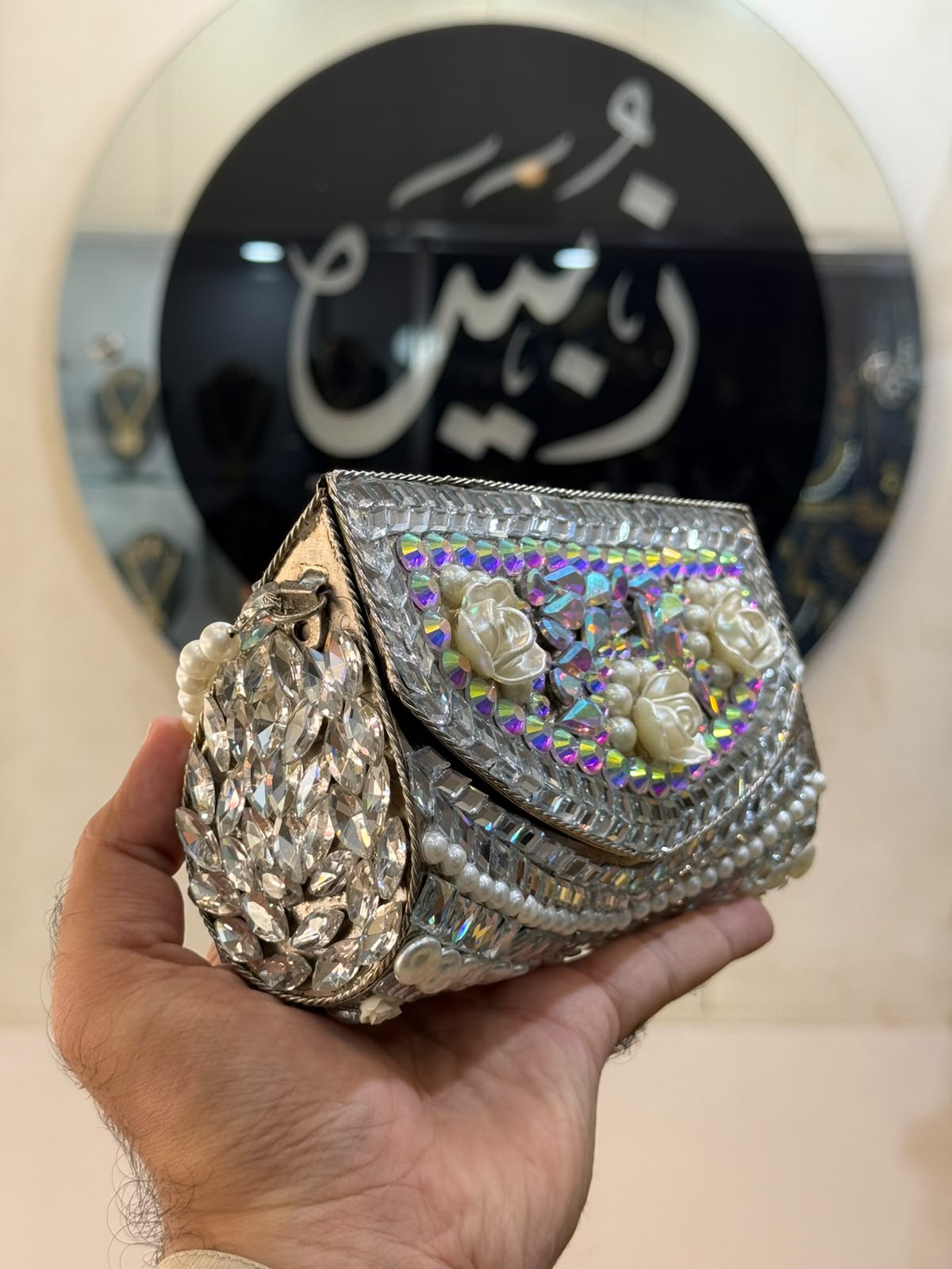 Stylish Kundan Turkish Designer Clutch_New Arrival_ Design 7