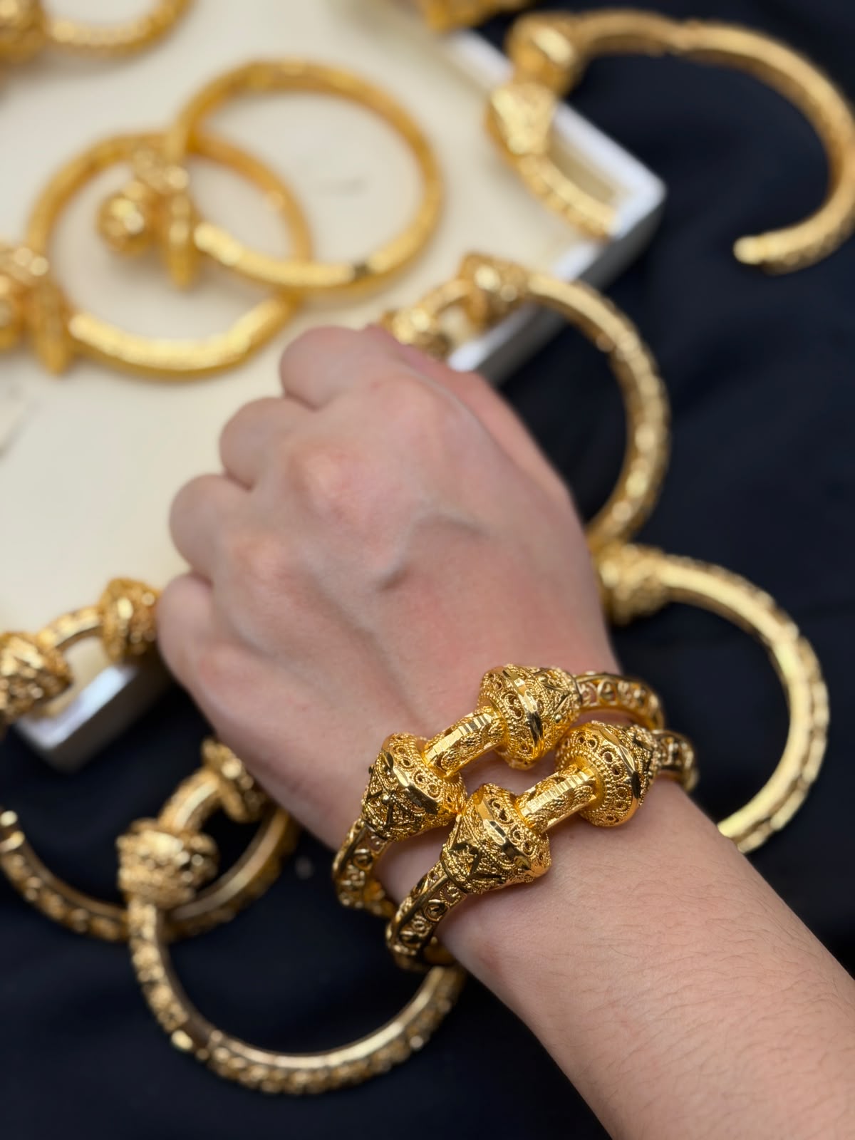 24k Gold Plated Bracelet_Per Pair