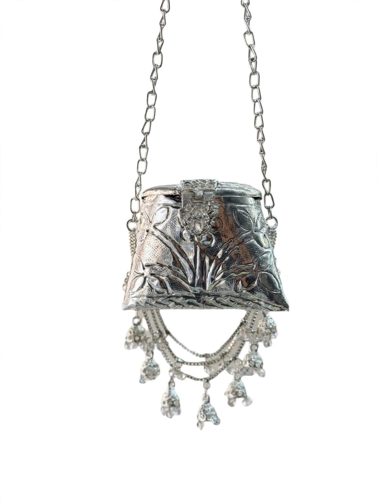 Stylish Indian Designer Metal Clutch_Mini Size_New Arrival