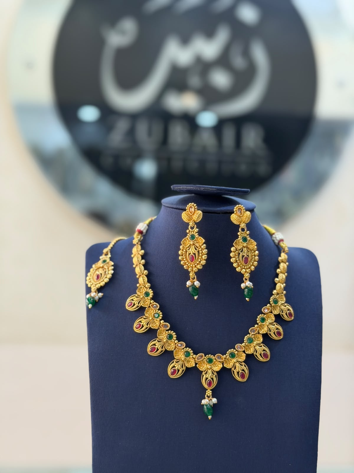 Royal Golden Rajwadi Choker Set – Bridal Necklace & Earrings | Wedding Collection | New Arrival 2