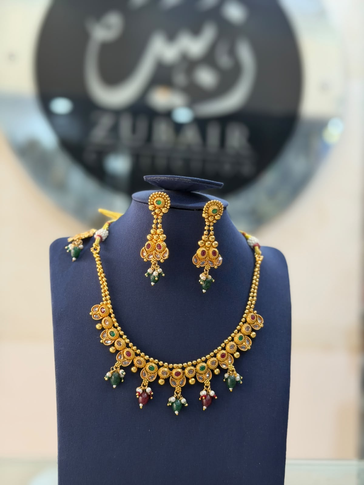 Royal Golden Rajwadi Choker Set – Bridal Necklace & Earrings | Wedding Collection | New Arrival 18