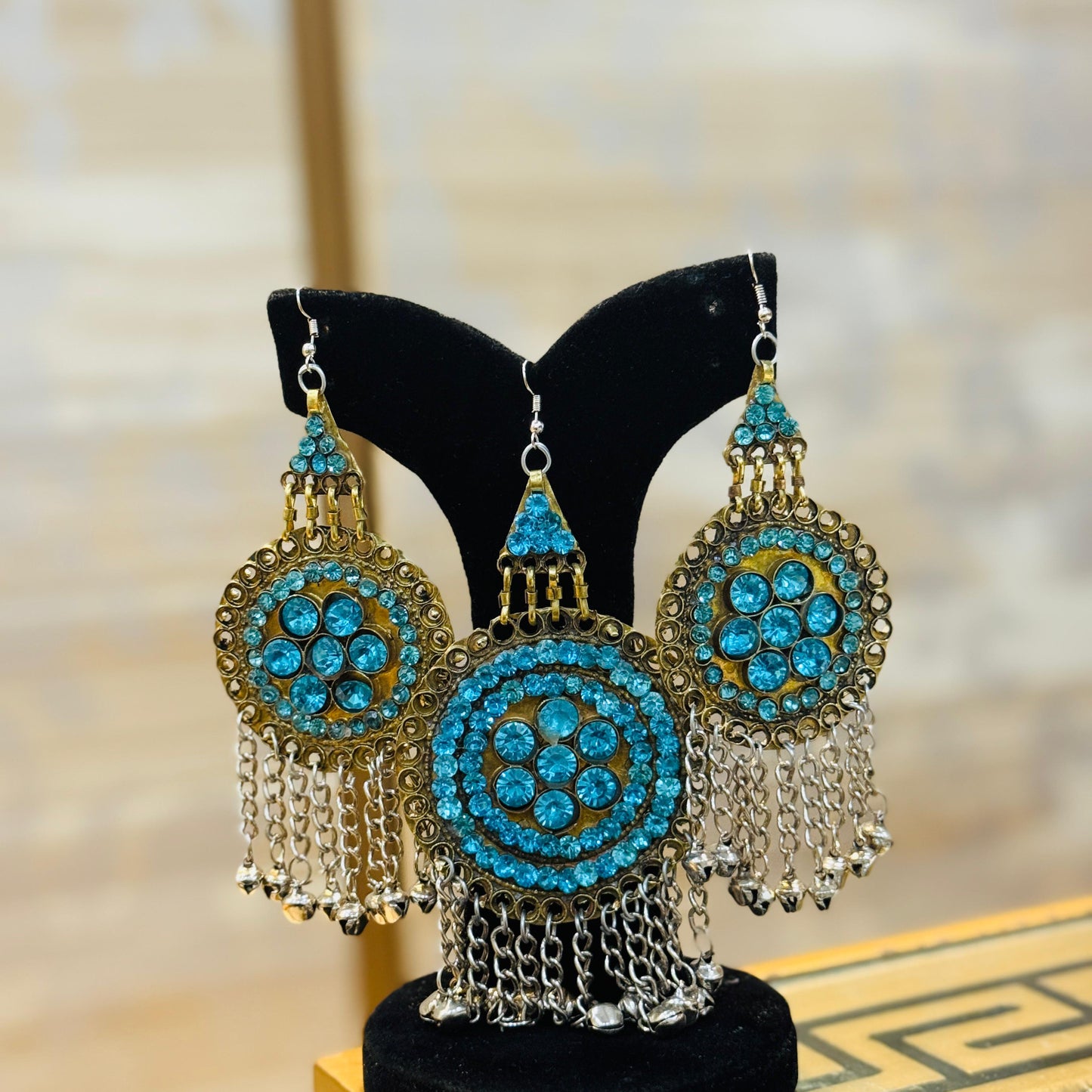 Afghani EarRings and Teeka