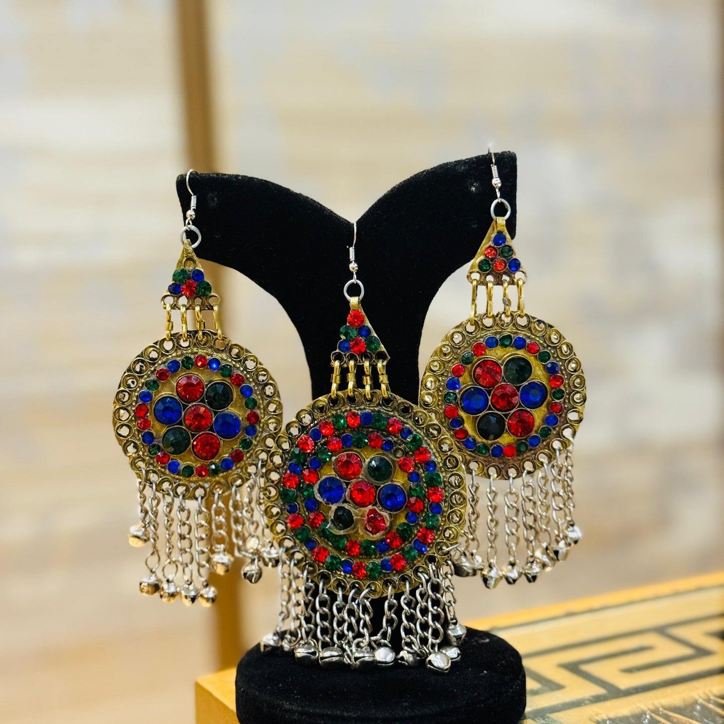 Afghani EarRings and Teeka