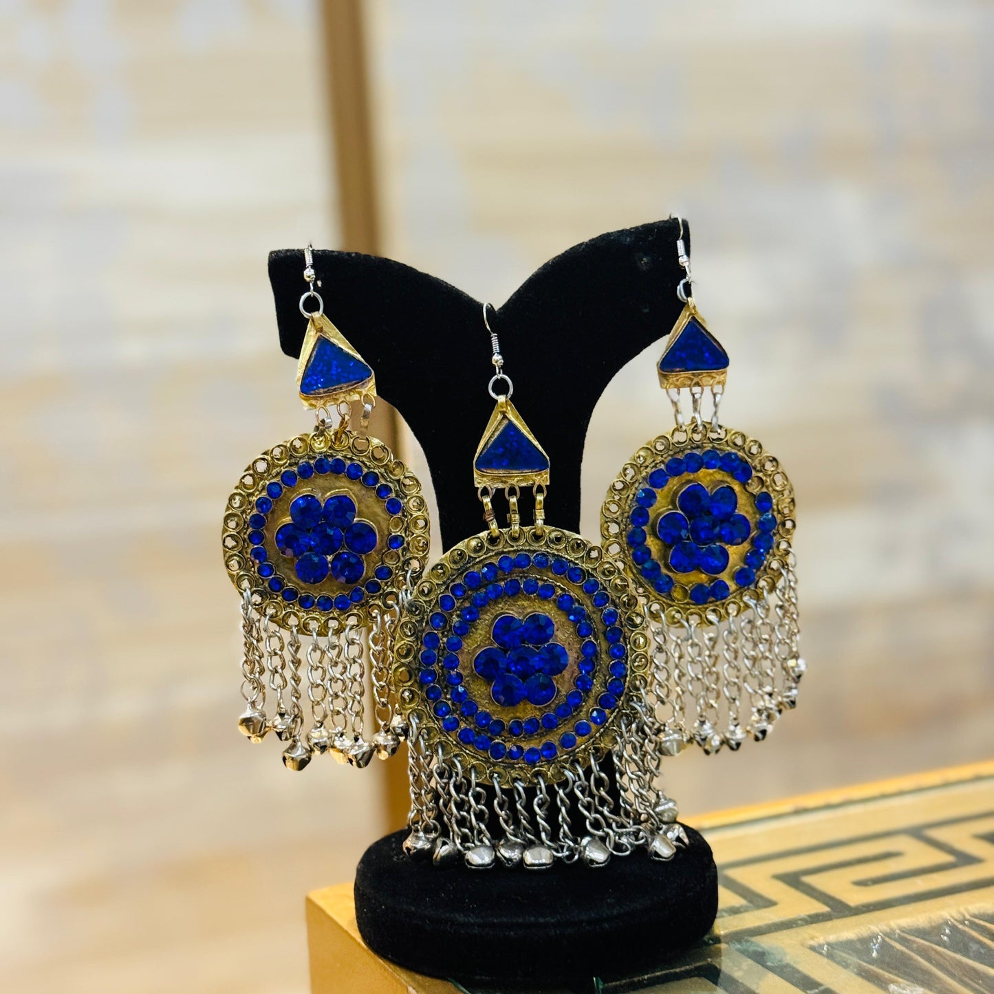 Afghani EarRings and Teeka
