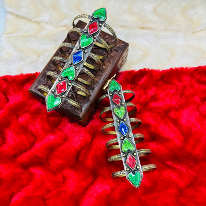 Afghani Antique Scorpion Style Long Bracelet