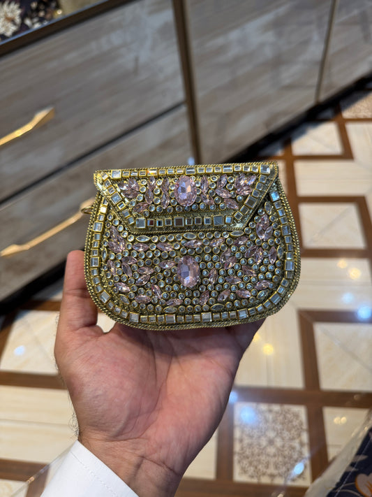 Beautiful kundan clutch