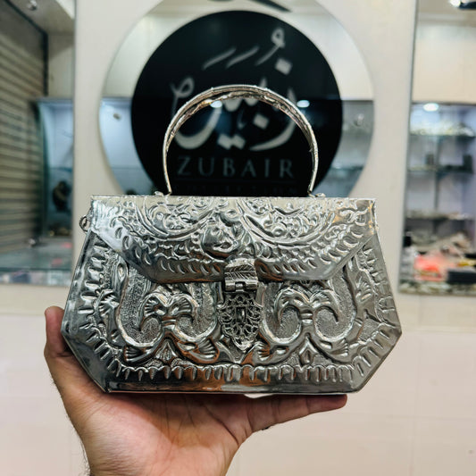 Beautiful Silver Clutch