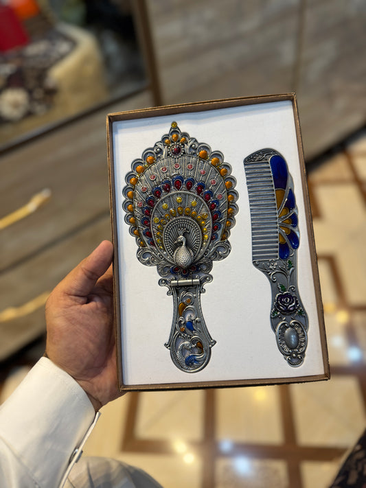 Beautiful big size mirror comb