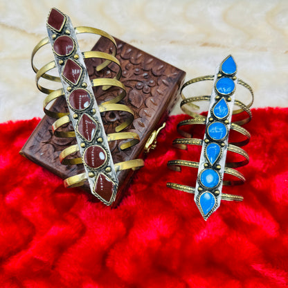 Afghani Antique Scorpion Style Long Bracelet