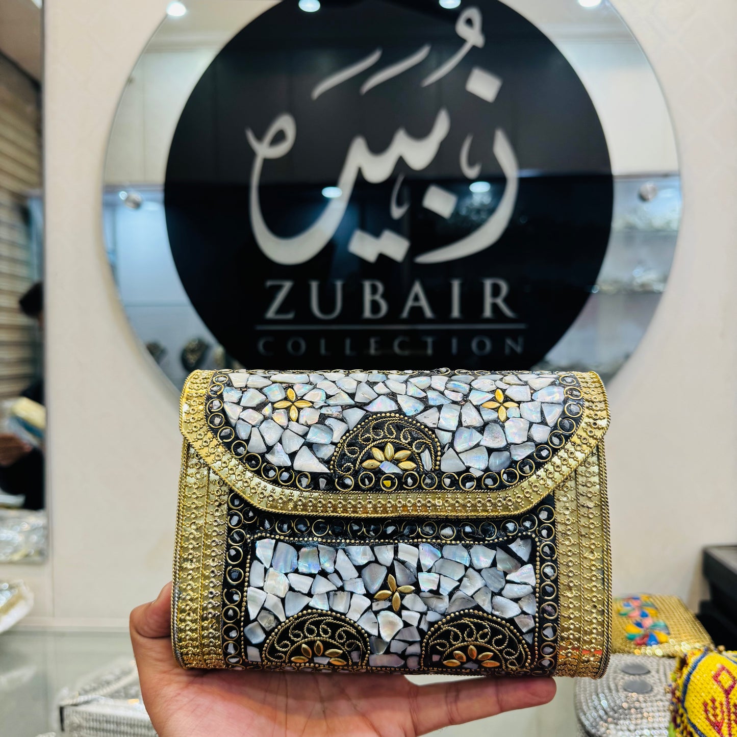 Beautiful big size clutch