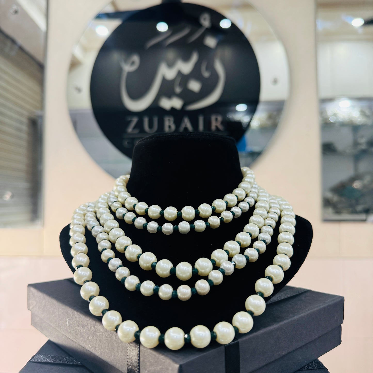 Beautiful pearl necklace