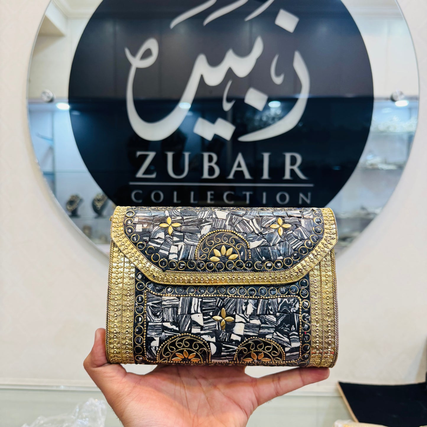 Beautiful big size clutch