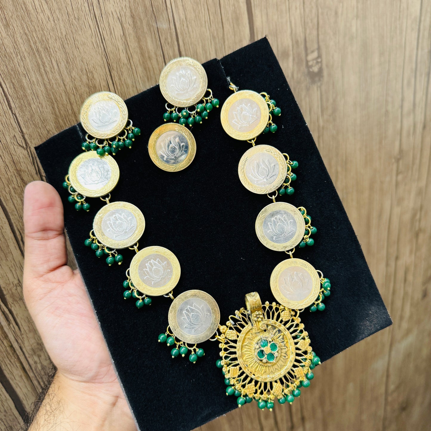 New coin necklace set