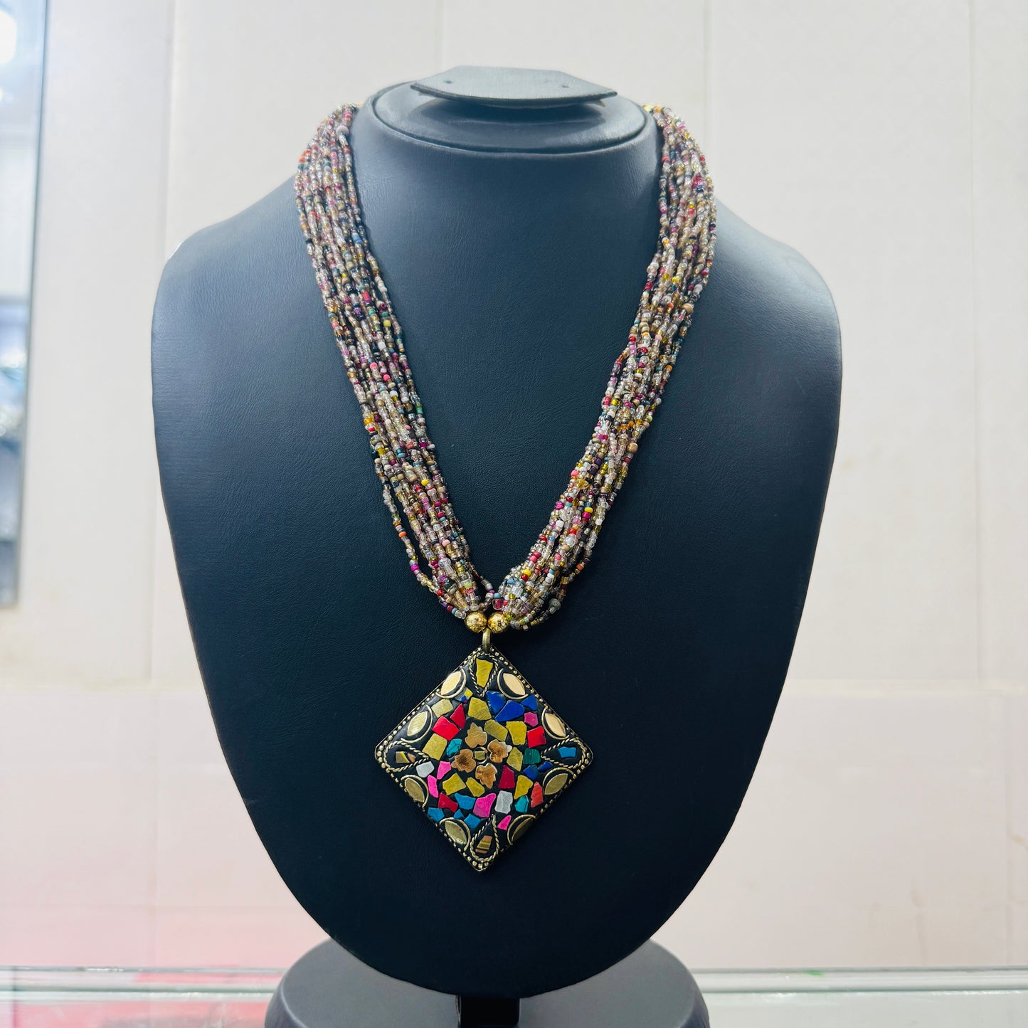 Beautiful Indian Beaded Necklace