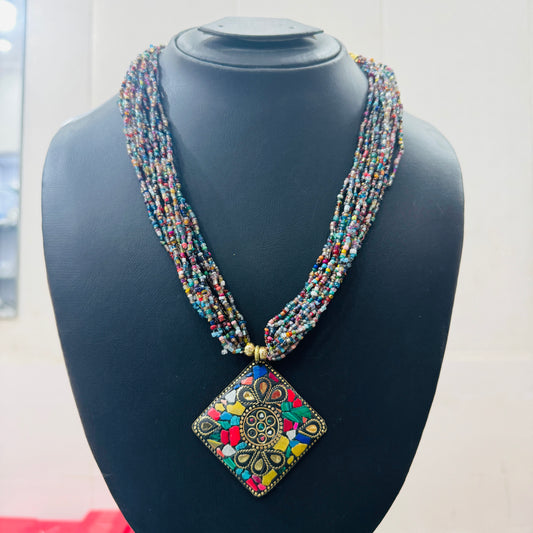 Beautiful Indian Beaded Necklace