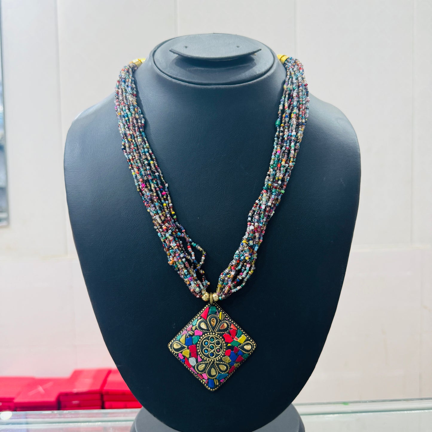 Beautiful Indian Beaded Necklace