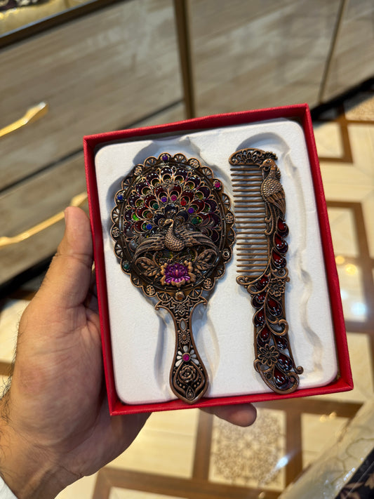 Golden Mirror&Comb
