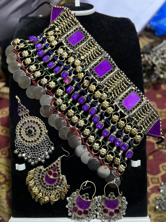 AFGHANI ANTIQUE CHOKER SET