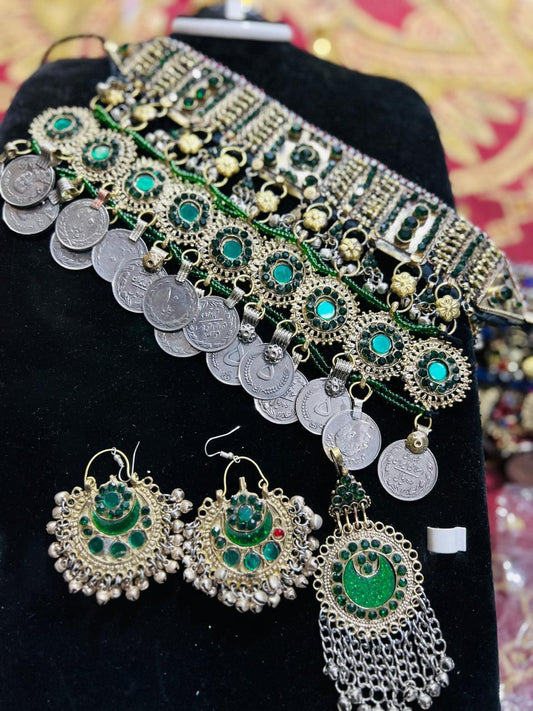 AFGHANI ANTIQUE CHOKER SET