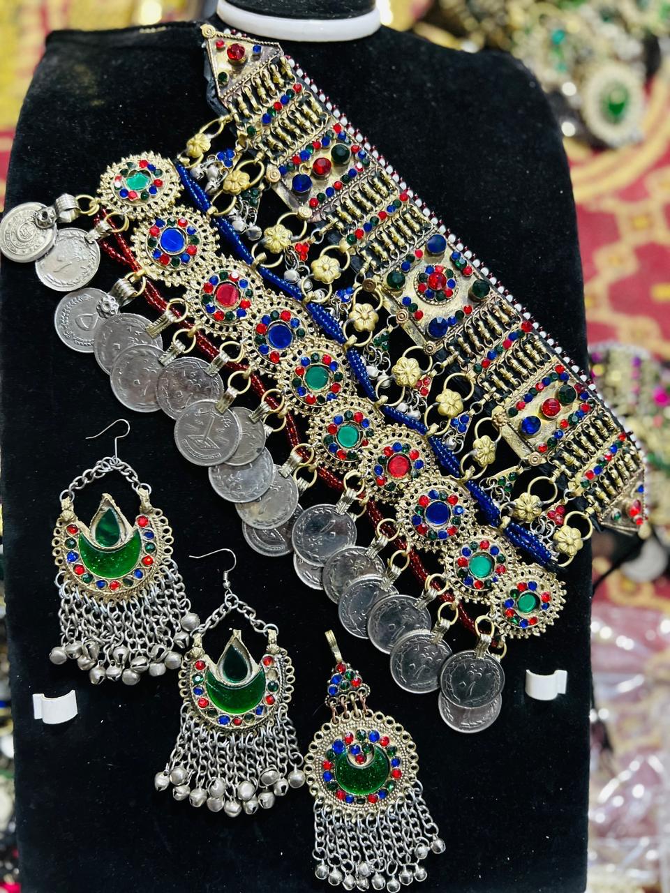 AFGHANI ANTIQUE CHOKER SET