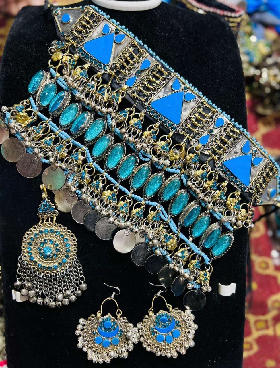 AFGHANI ANTIQUE CHOKER SET