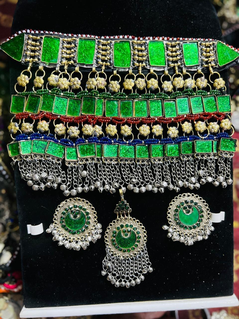 AFGHANI ANTIQUE CHOKER SET