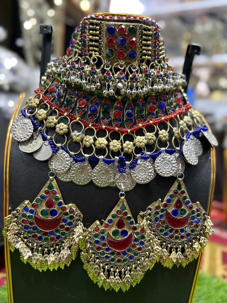 AFGHANI ANTIQUE CHOKER SET