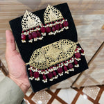 Afghani choker in Real Ruby Beads