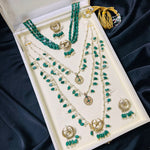 Chand Tara Set With Matching Mala