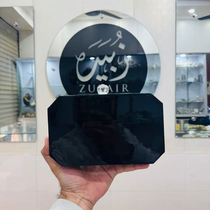 Black Acrylic Clutch