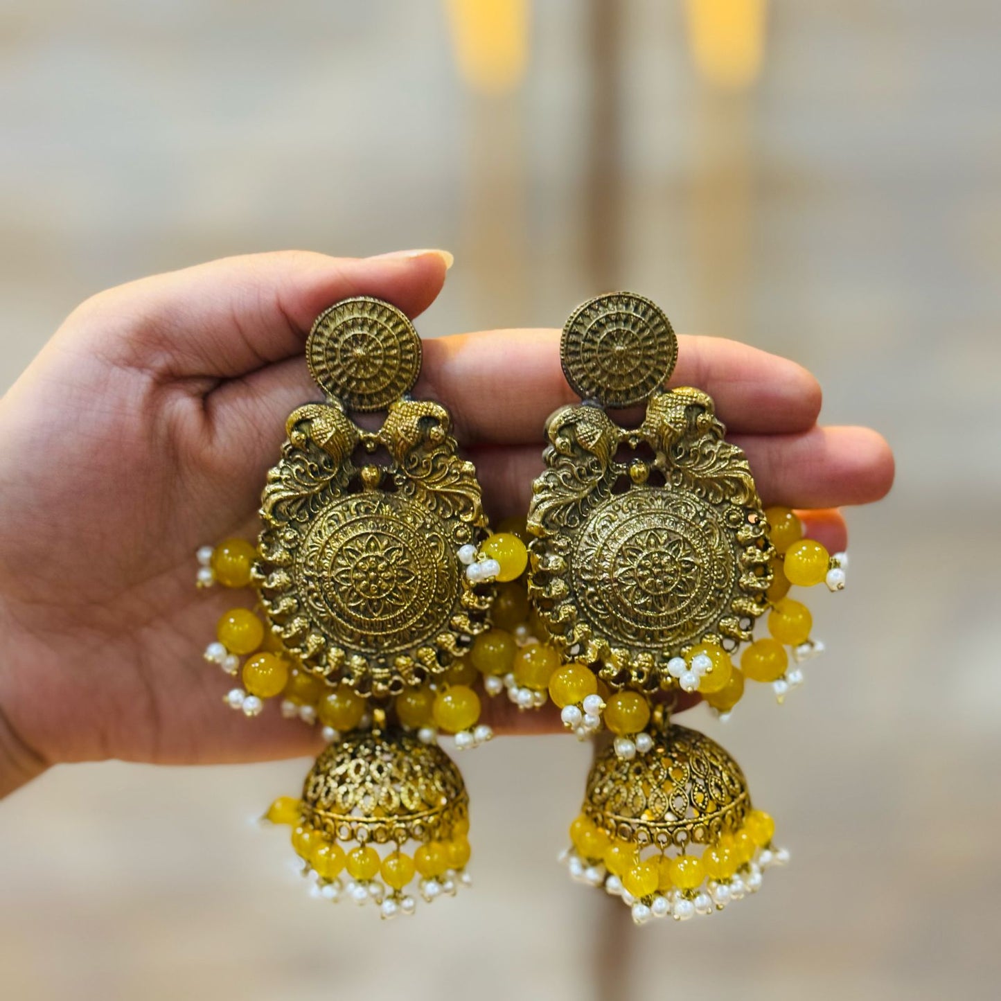 Jhumka Set_Hot Selling_ Available in 13 different Colour Variants