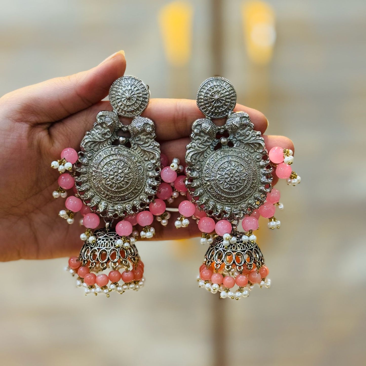 Jhumka Set_Hot Selling_ Available in 13 different Colour Variants