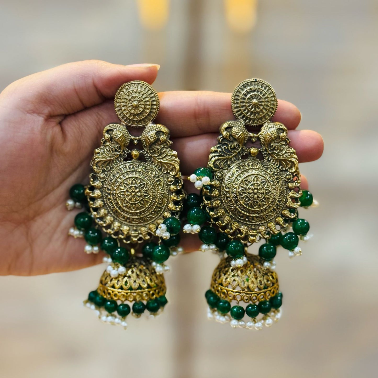 Jhumka Set_Hot Selling_ Available in 13 different Colour Variants