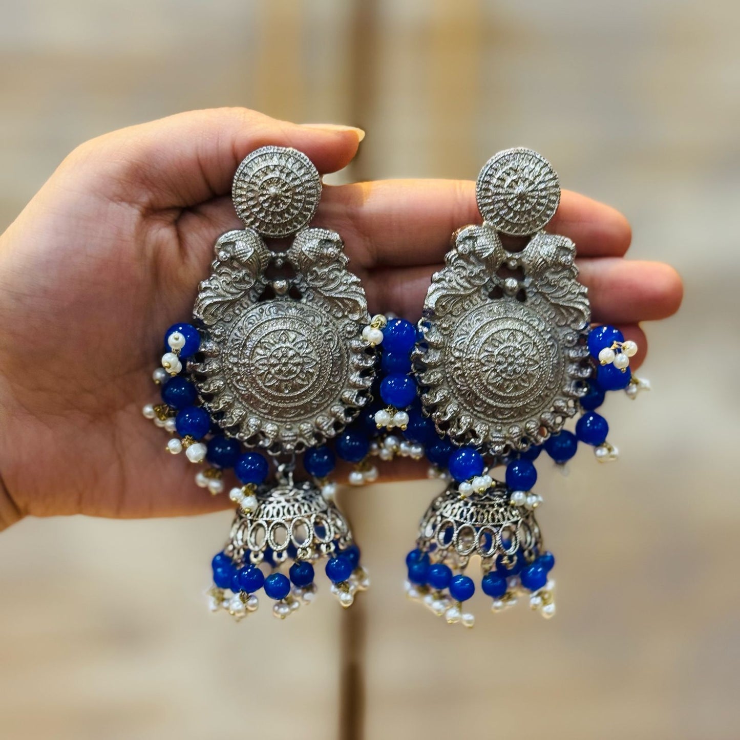 Jhumka Set_Hot Selling_ Available in 13 different Colour Variants