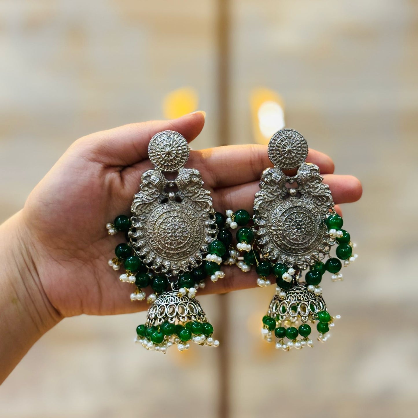 Jhumka Set_Hot Selling_ Available in 13 different Colour Variants