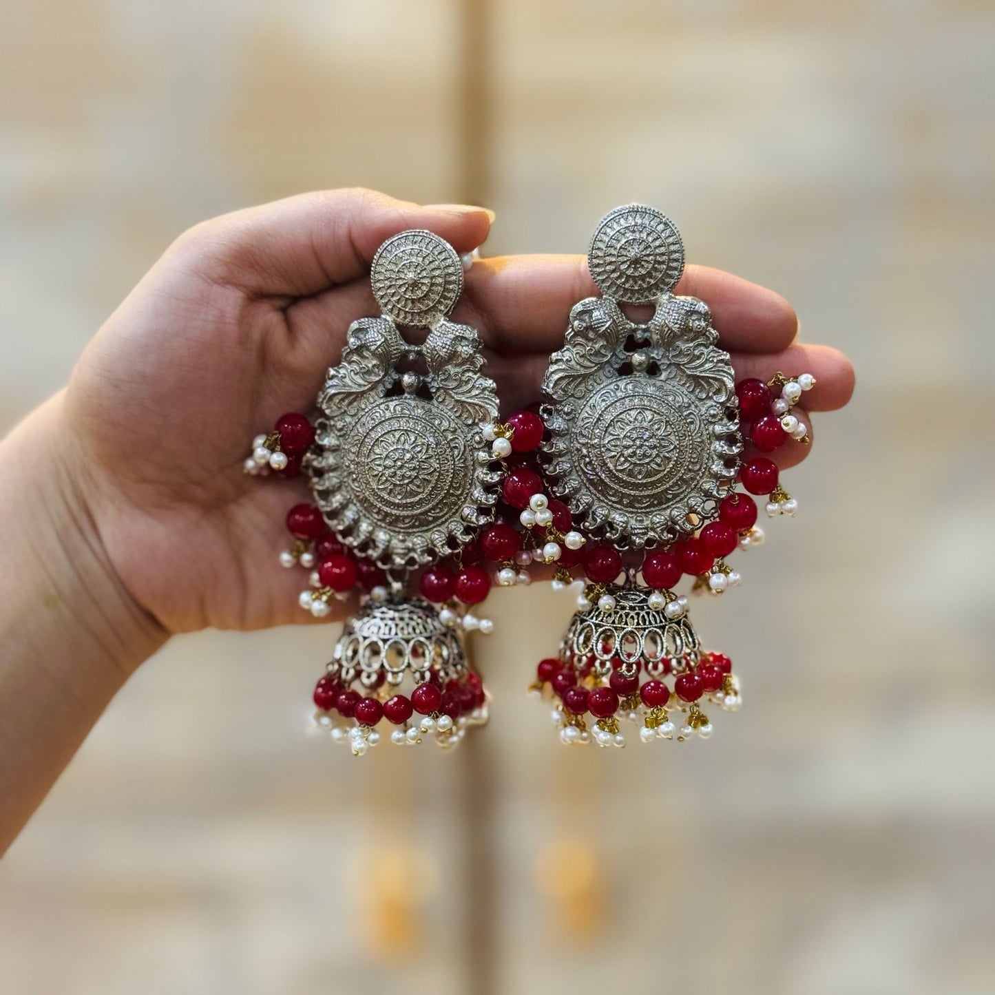 Jhumka Set_Hot Selling_ Available in 13 different Colour Variants