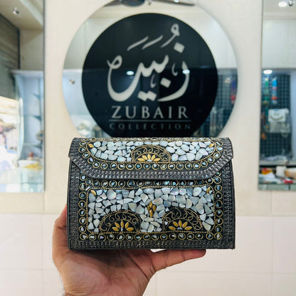 Sippi Clutch—Black Polish_Design 2