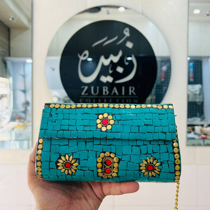 Green Indian Clutch