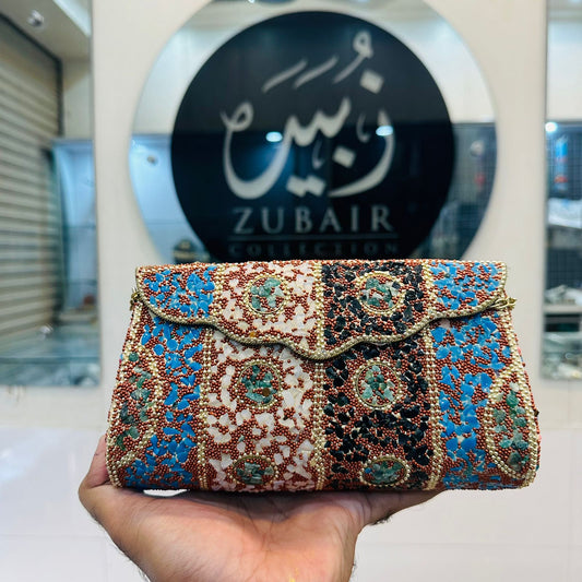 HandMade Indian Beaded Clutch