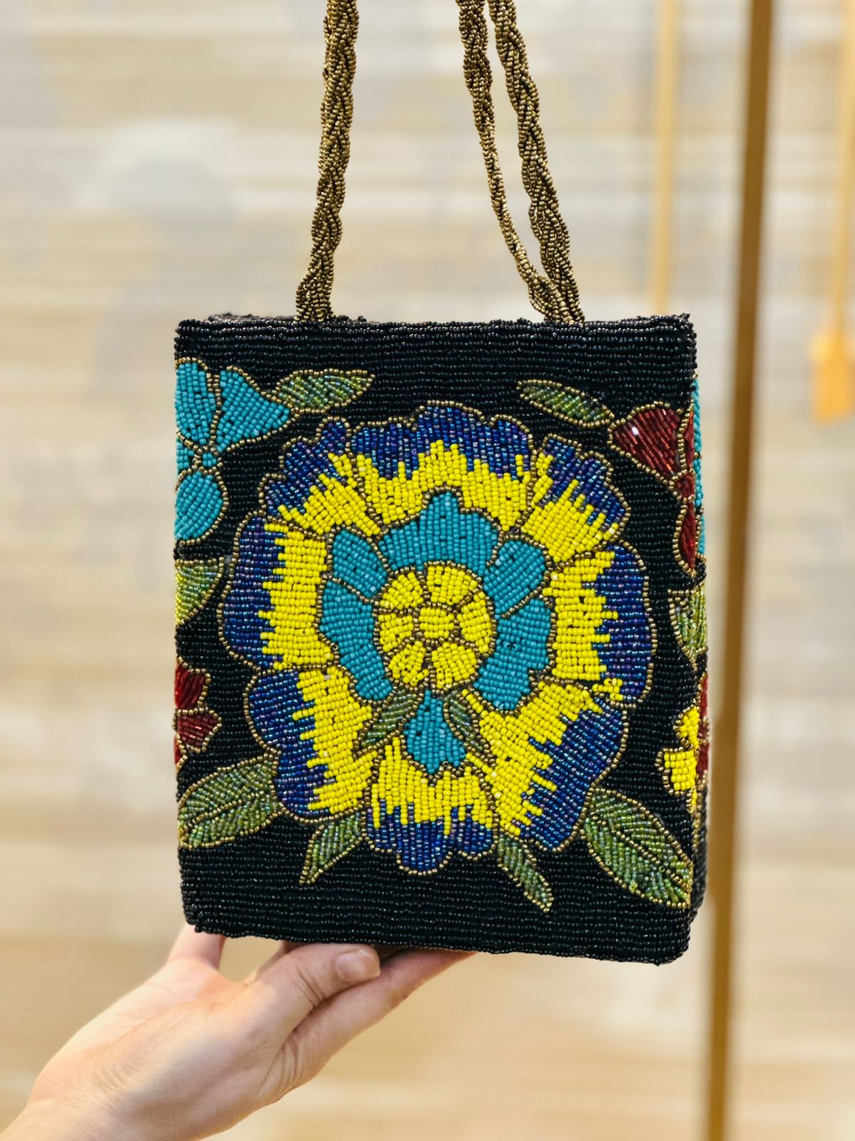 Handmade Beaded Black Bags- 5 Designs